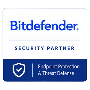 Bitdefender endpoint security partner badge