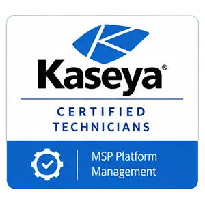 Kaseya partner badge